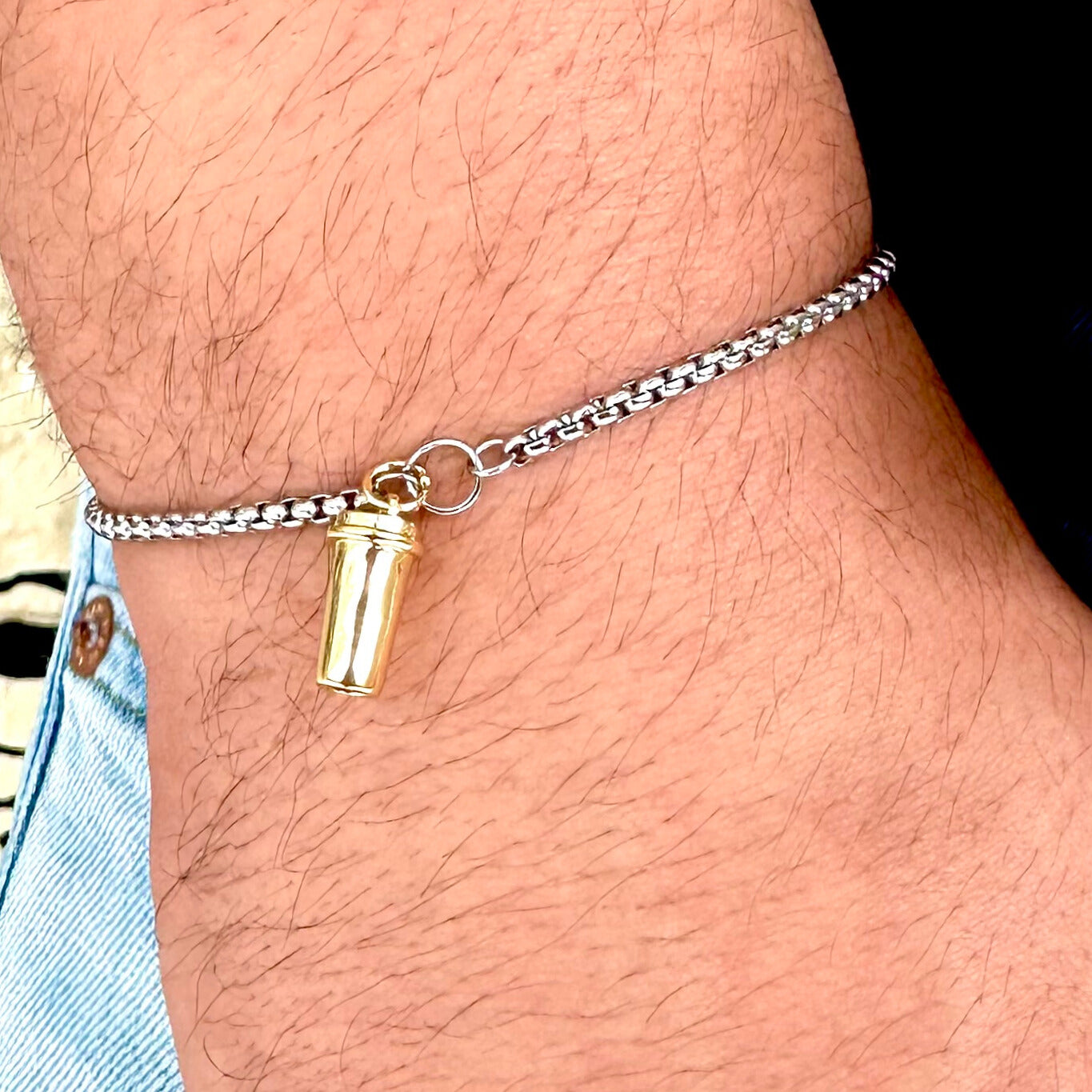 Coffe Mug Charm & Bracelet