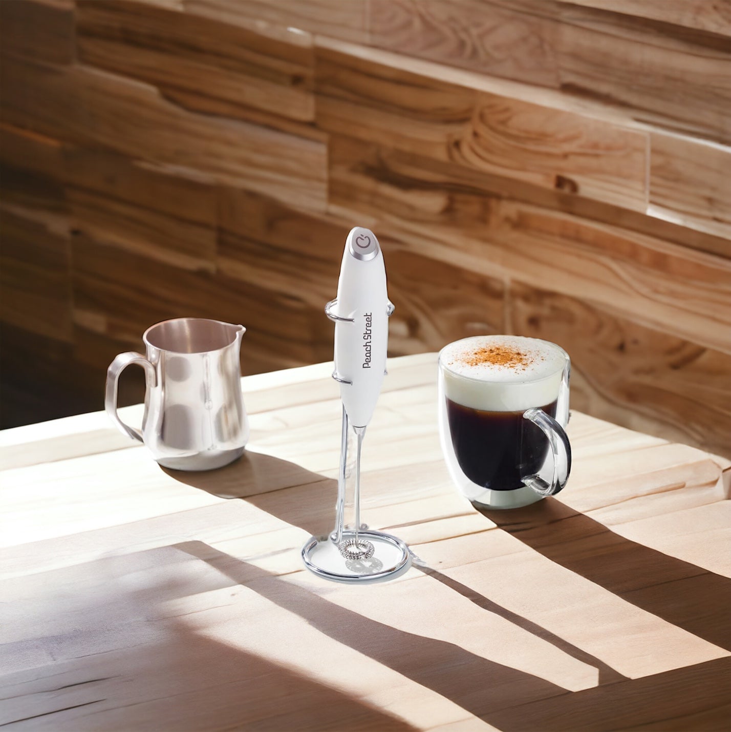 White Milk Frother