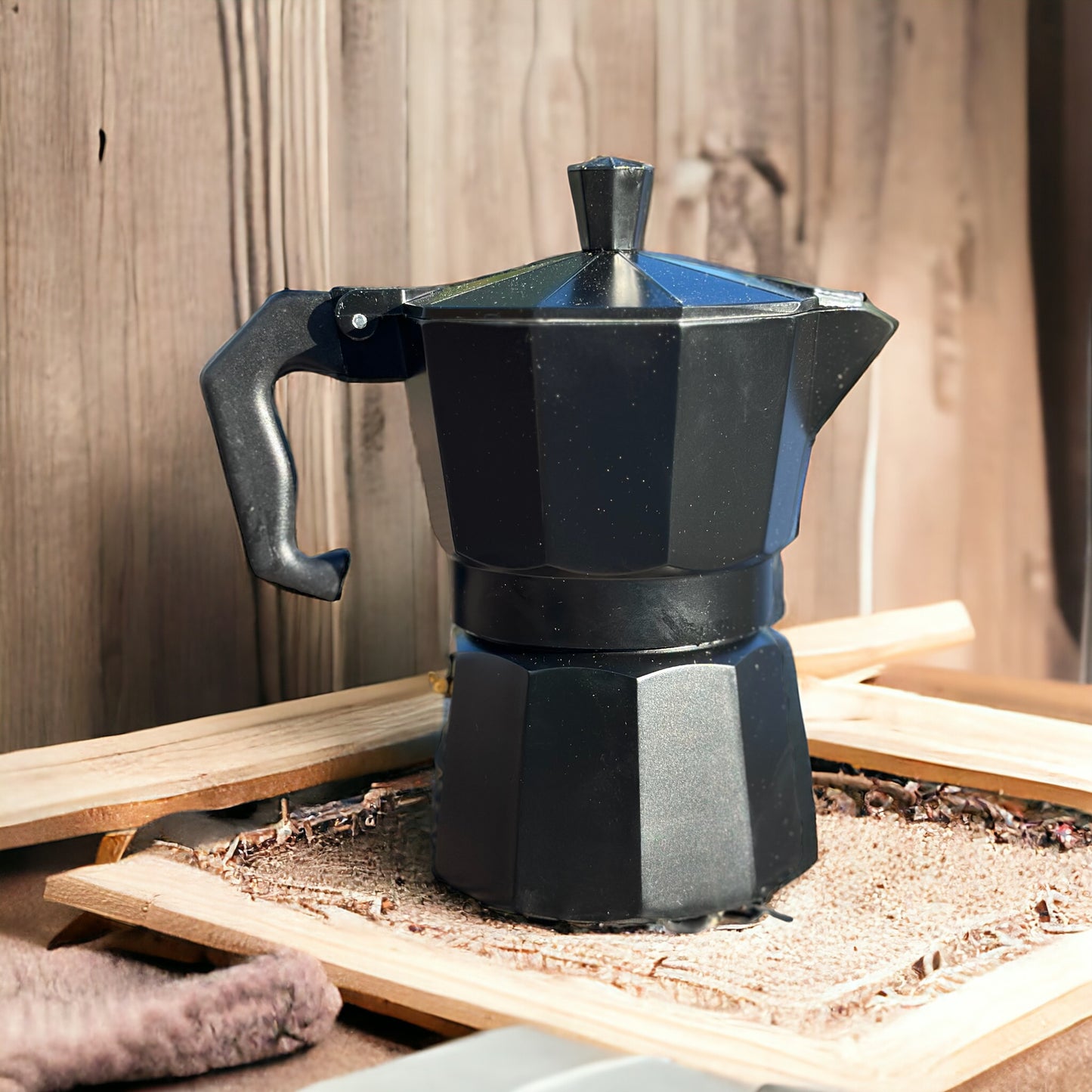 Mixpresso Aluminum Moka stove coffee maker
