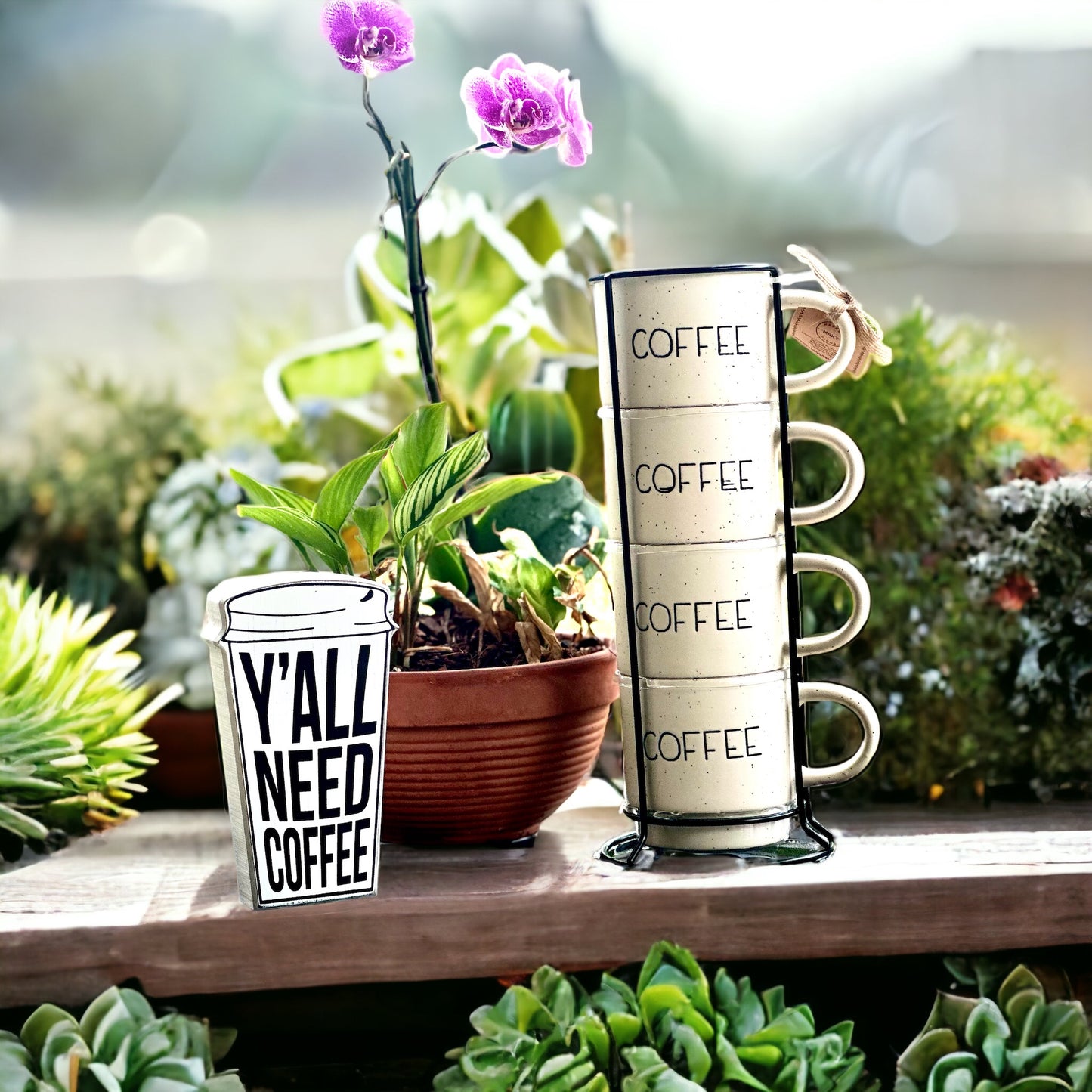 5 PC EXPRESSO SET WHITE