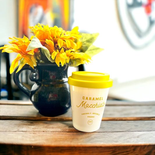 CARAMEL MACCHIATO SCENTED CANDLE 11.2 ONZ