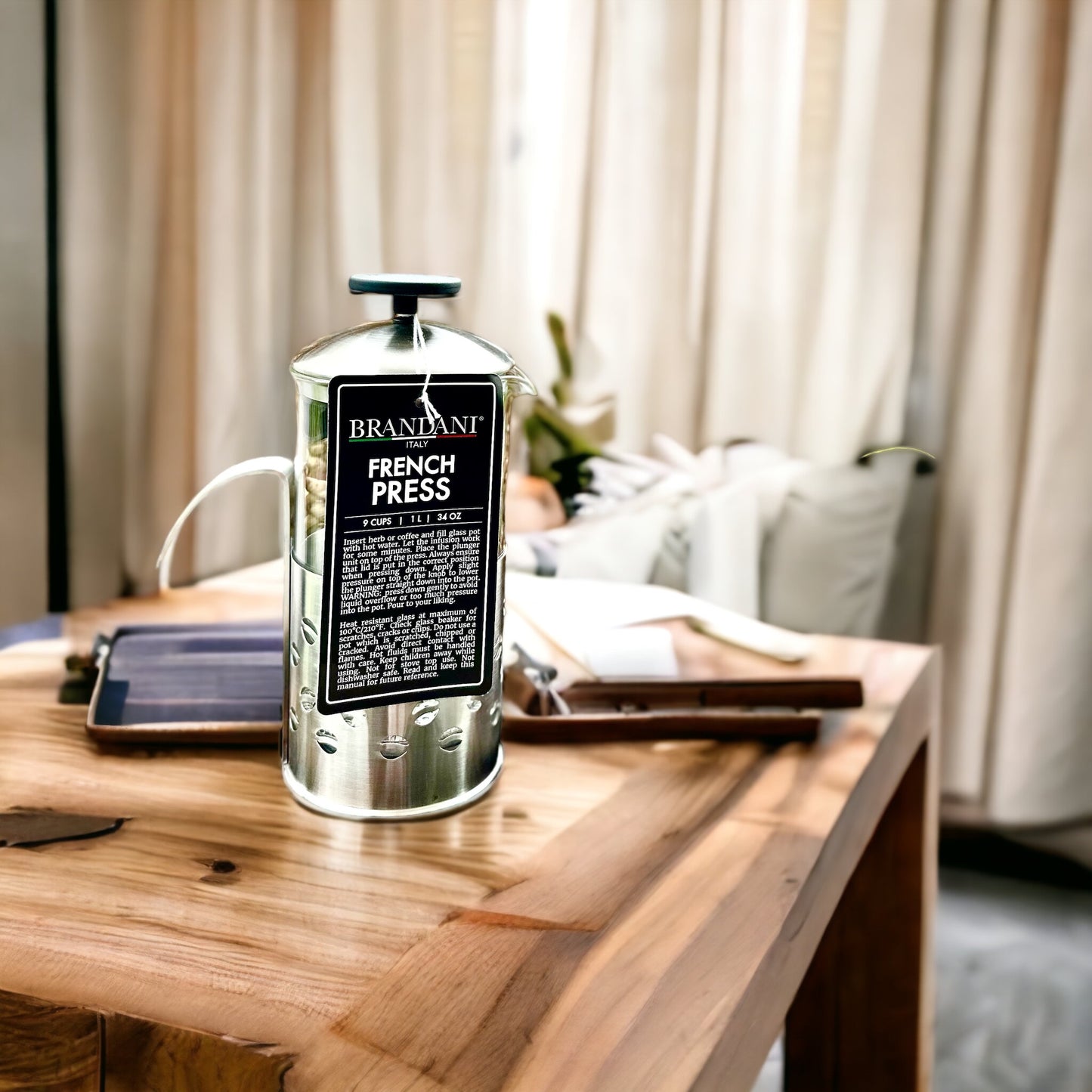 BRANDAT FRENCH PRESS 9 CUPS