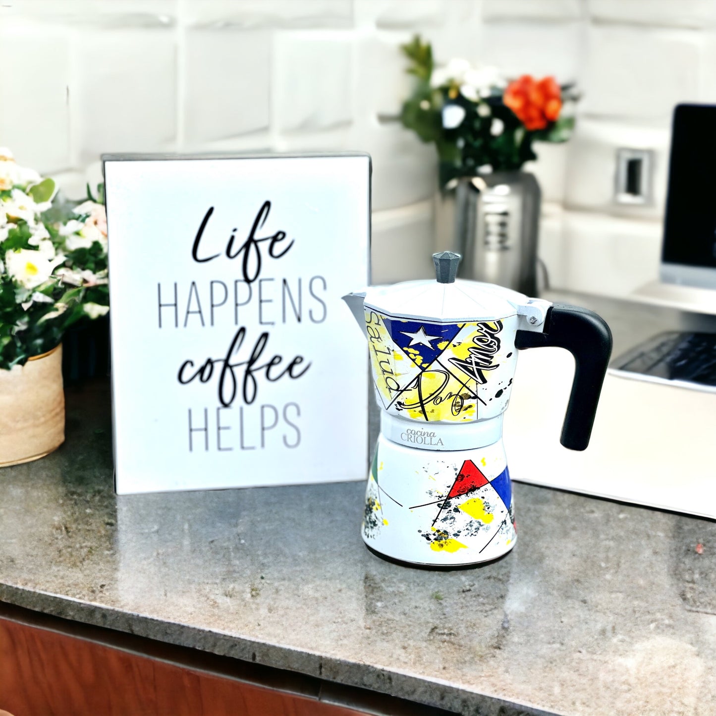 GRECA COCINA CRIOLLA 6CUPS