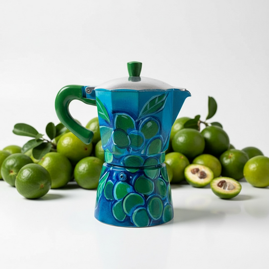 Greca “Blue Quenepas” by Fulgen Sabatier
